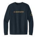 Youth "Wordmark" Fleece Crew Sweatshirt - NAVY