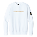 Adult "Wordmark" Fleece Crew Sweatshirt - WHITE