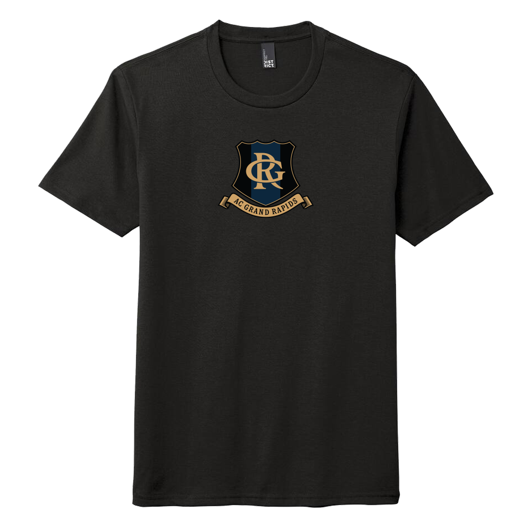 Men's "Crest" Tee - BLACK